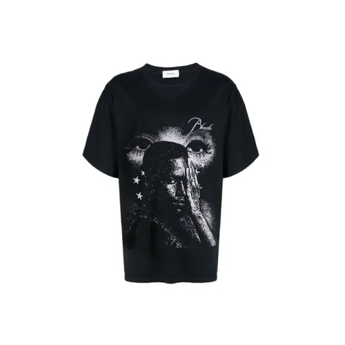 RHUDE T-Shirts Men Black