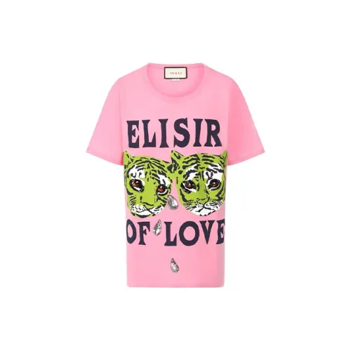 GUCCI T-Shirts Women's Pink