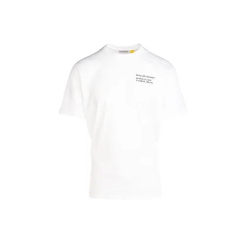 Fragment Design X Moncler T-Shirts Men White