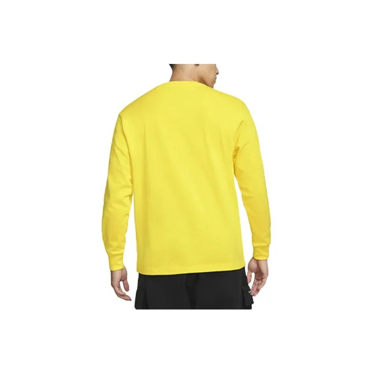Jordan Air Jordan 23 T Shirt Men's European Leather Yellow-1