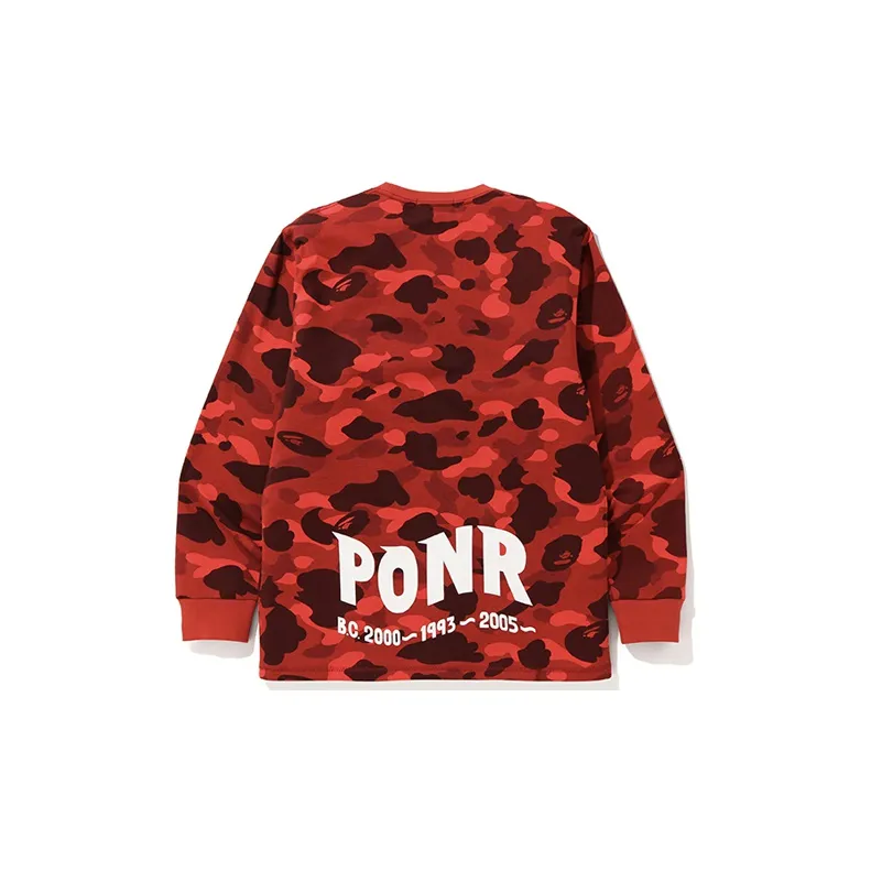 Bape Color Camo Shark L/S Tee-3