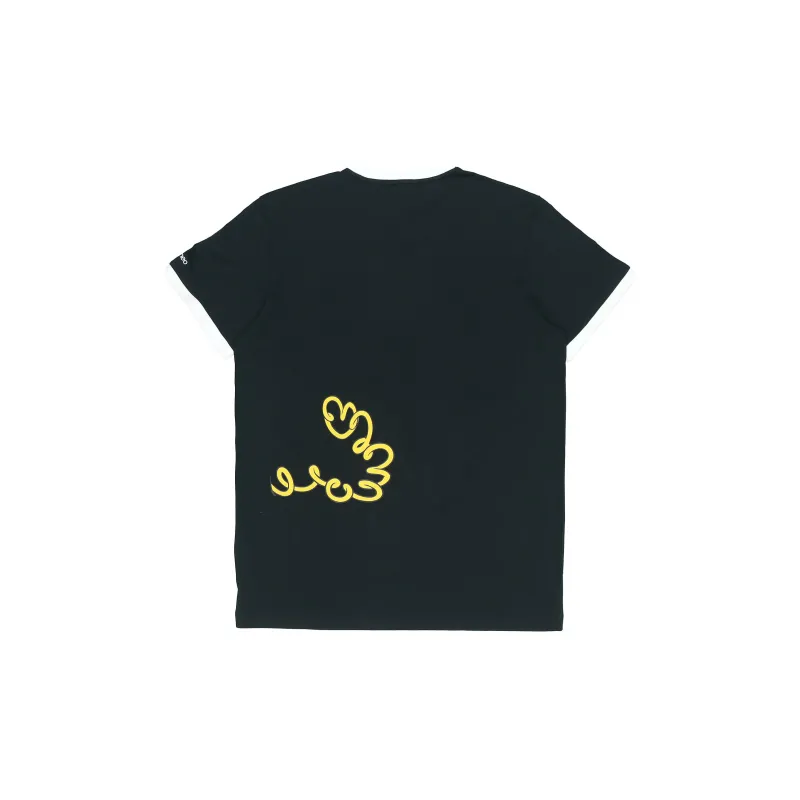 Adidas Neo Set in Sleeve T Shirt Men's Black-1
