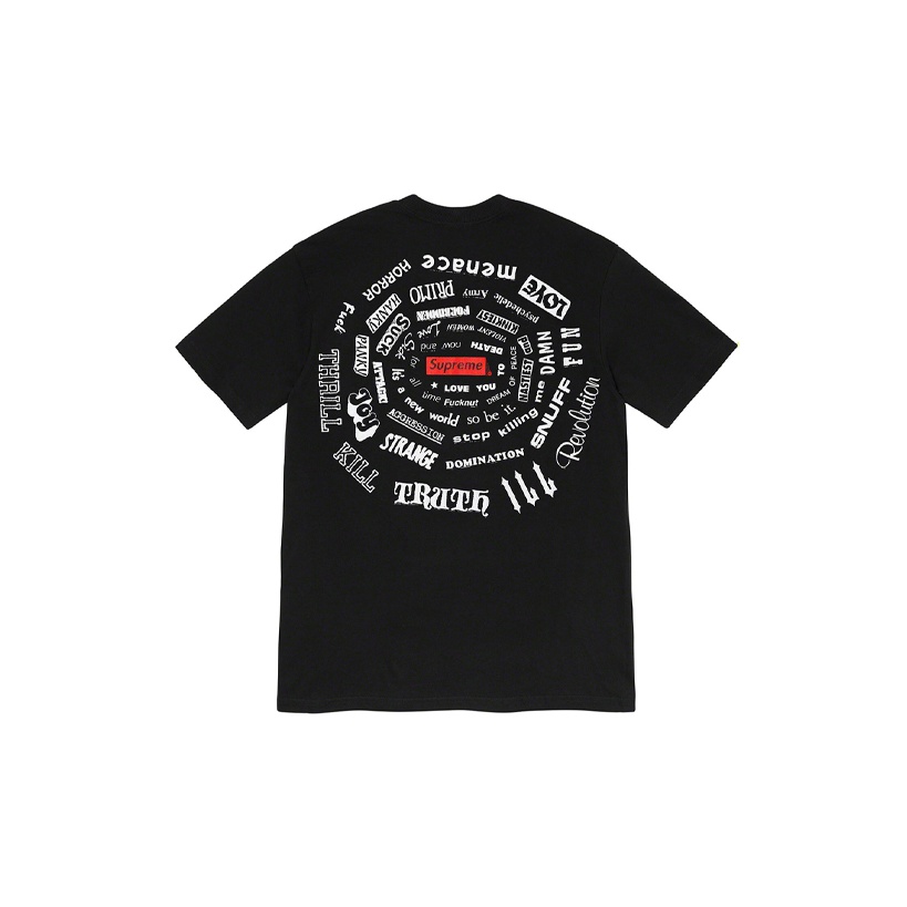 Supreme Spiral Tee (SS21) - $38