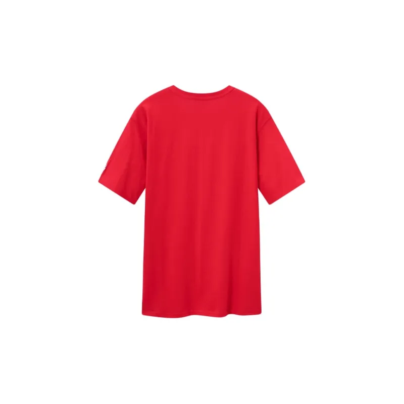 Champion T Shirt Unisex Red US Version-1