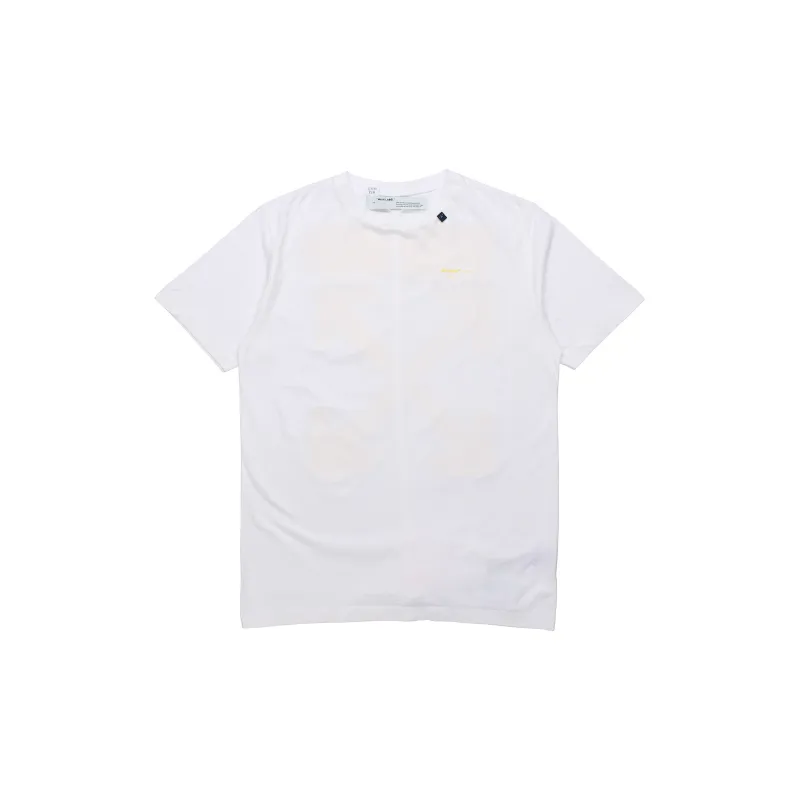 OFF WHITE Slim Fit Acrylic Arrows S/S T Shirt-1
