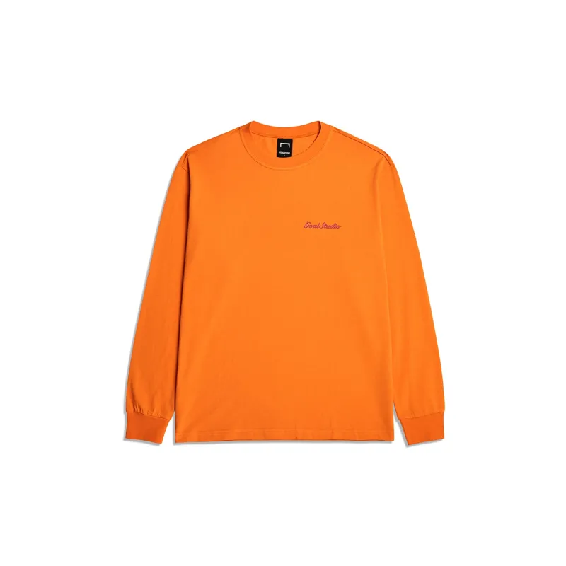 GOALSTUDIO Straight Long Sleeved T Shirt Unisex-4