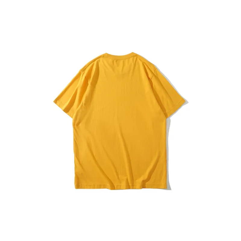 UNIQLO Straight T Shirt Unisex Yellow-1