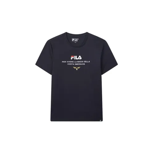 FILA T-Shirts Men Legendary Blue