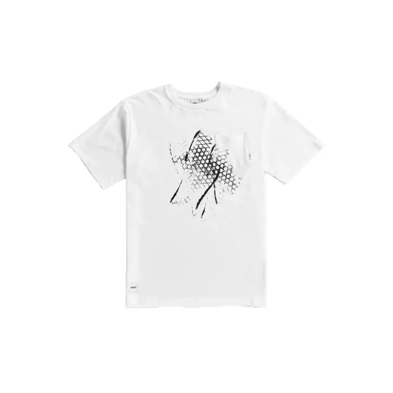 Wtaps X Vans X Wtaps Co branded Series T Shirts Unisex White-1