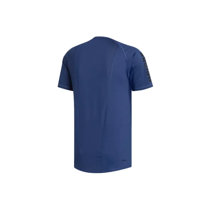Adidas D4T T Shirts Men Dark Blue-1