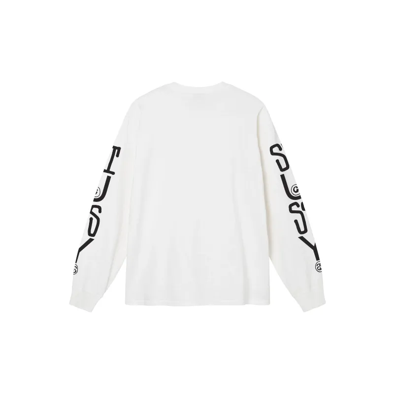 Stussy Classic Stack Pigment Dyed Long Sleeve Tee-9