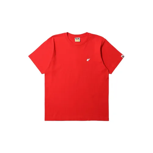 A BATHING APE T-Shirts Men Red