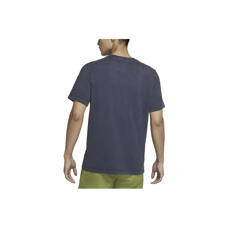 Nike Dri Fit T Shirts Men Obsidian Color-1
