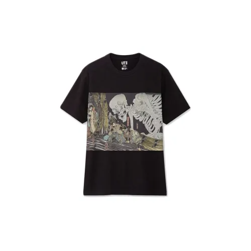 UNIQLO T-Shirts Unisex Black