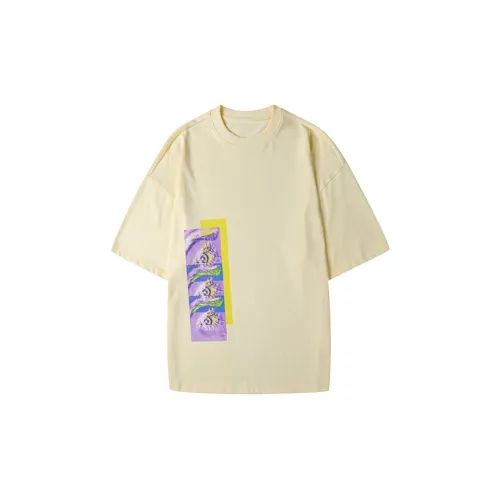 Organic Emotion T-Shirts Unisex Apricot Cream