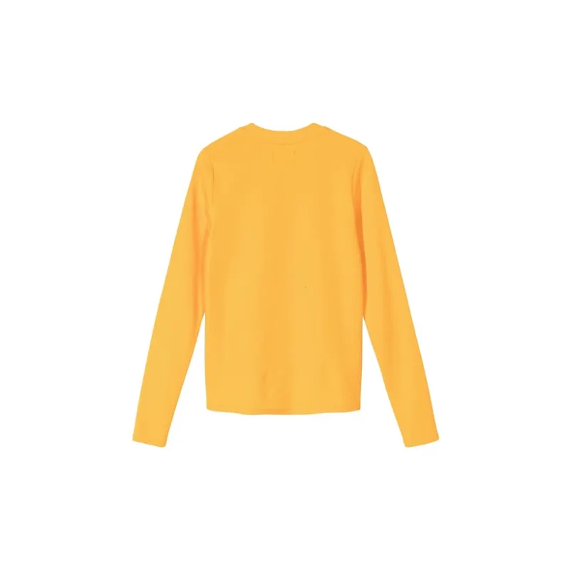 Stussy Baby Rib Long Sleeve Tee 'Black'-1