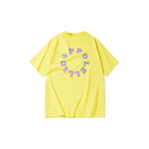 COPPOLELLA T-Shirts Unisex Yellow