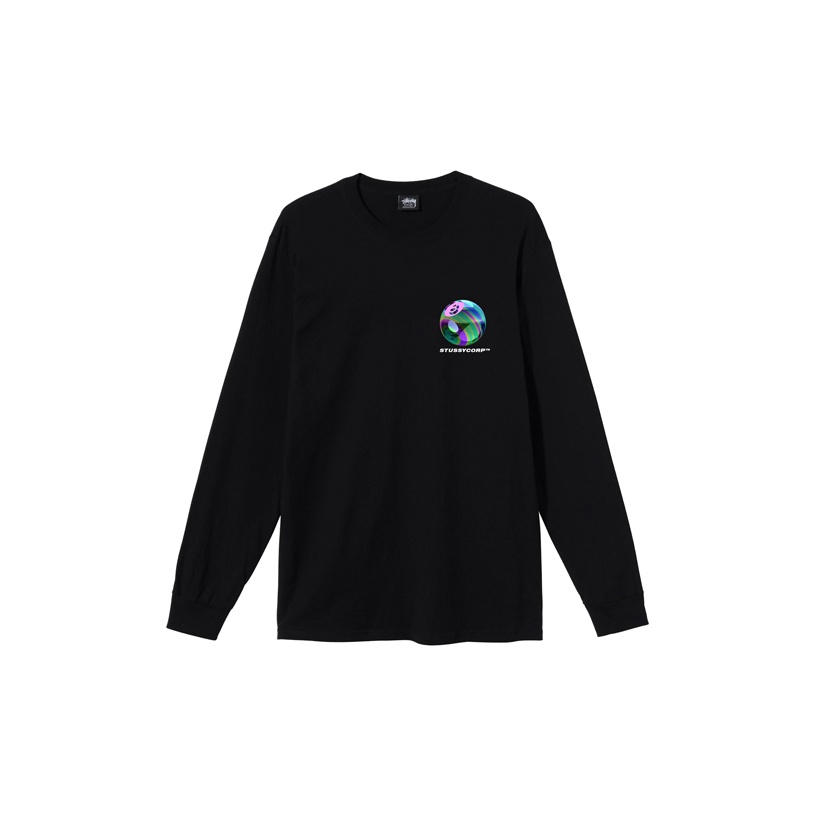 素晴らしい外見 L/S Ball 8 Iridescent Stussy Tee POIZON - トップス