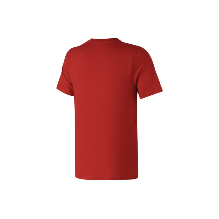 Adidas Originals Trefoil T-Shirts Men Red M - POIZON