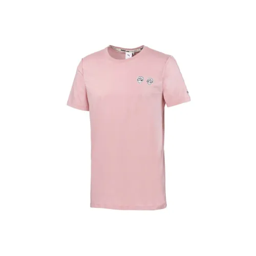 PUMA T-Shirts Unisex Wedding Pink