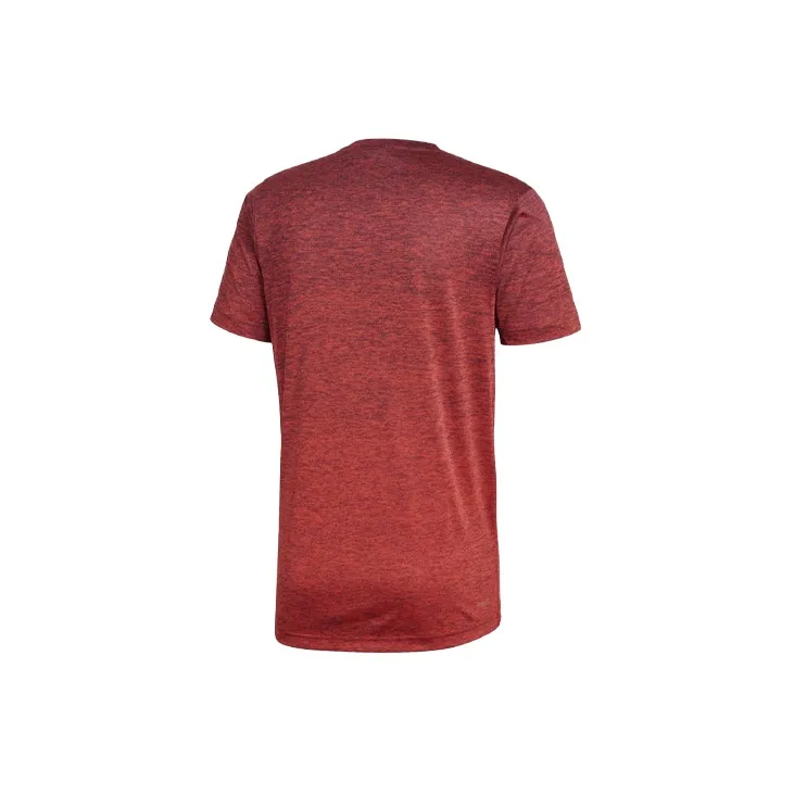 Adidas T Shirts Men Festive Reservoir Red-1