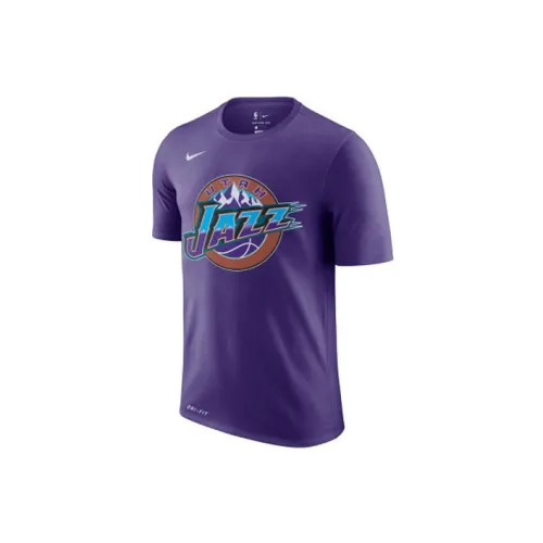 Nike T-Shirts Men Courtyard Purple