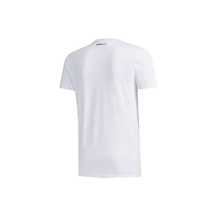 Adidas Neo Set-in Sleeve T-Shirt Men's White-1