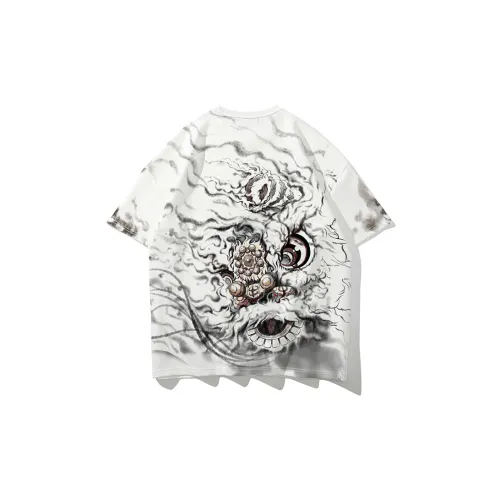 SANSYAS T-Shirts Unisex White