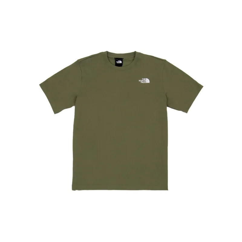 THE NORTH FACE T Shirts Unisex Army Green-1