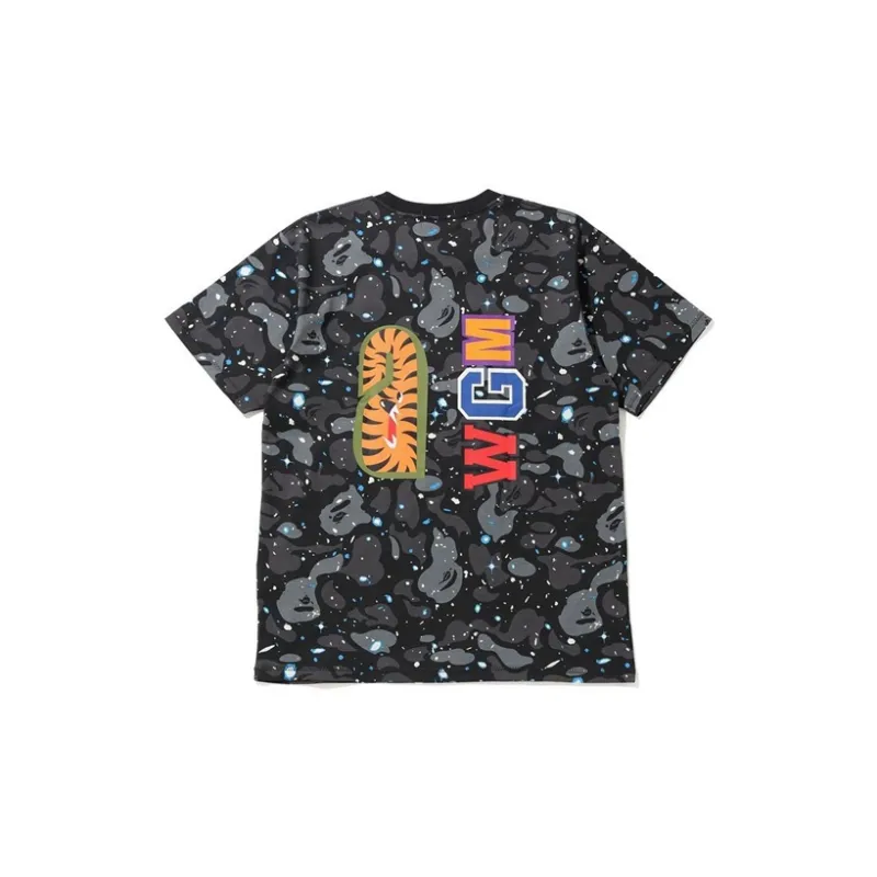Bape Space Camo Shark Tee-1