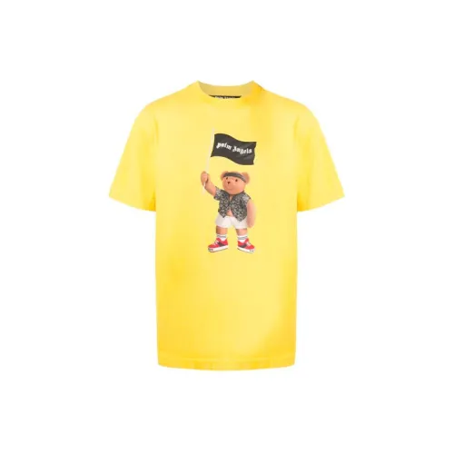 PALM ANGELS T-Shirts Men Yellow