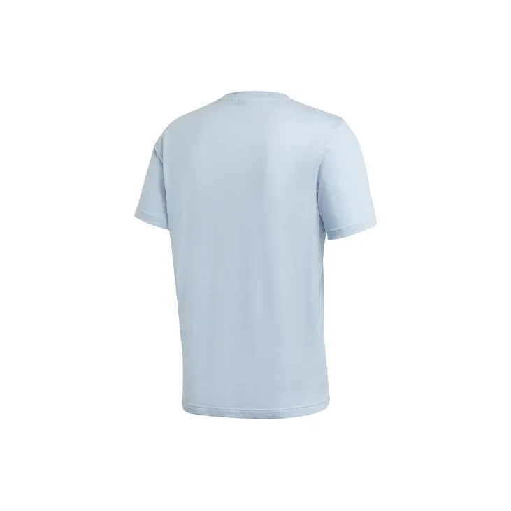 Adidas Originals T Shirt Men's Pink Blue-1