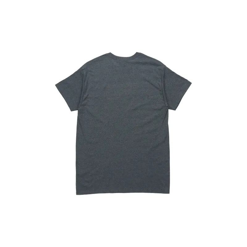 Thrasher Straight T Shirt US Version Unisex Gray Black-1