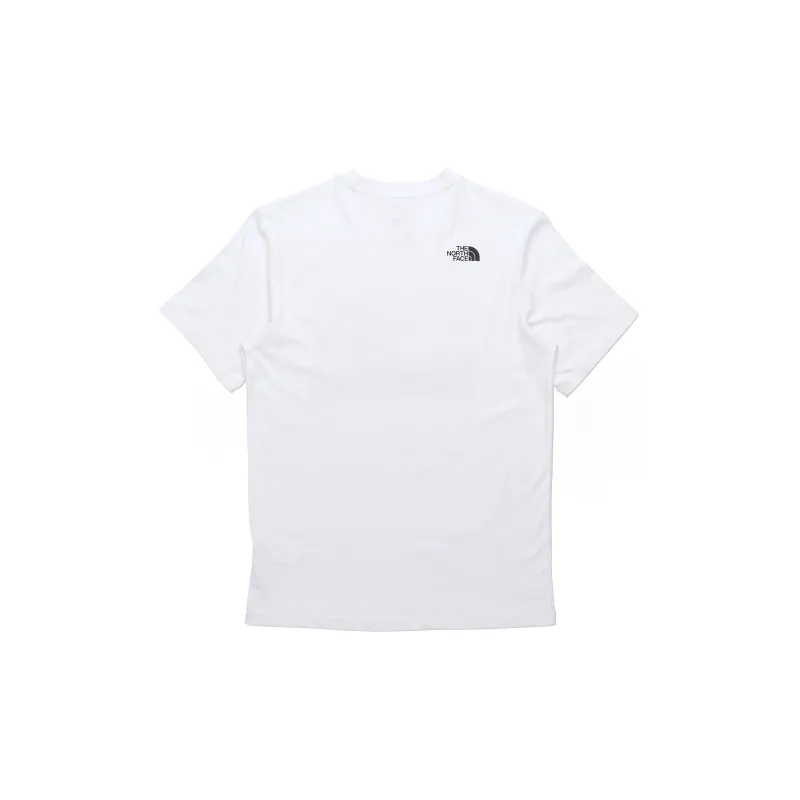 THE NORTH FACE Set in Sleeve T Shirt Unisex White-1