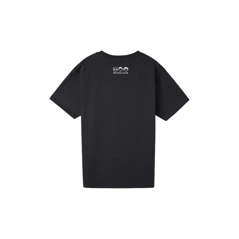 New Balance x Noritake Drop Shoulder Sleeve T Shirt Unisex Black-1