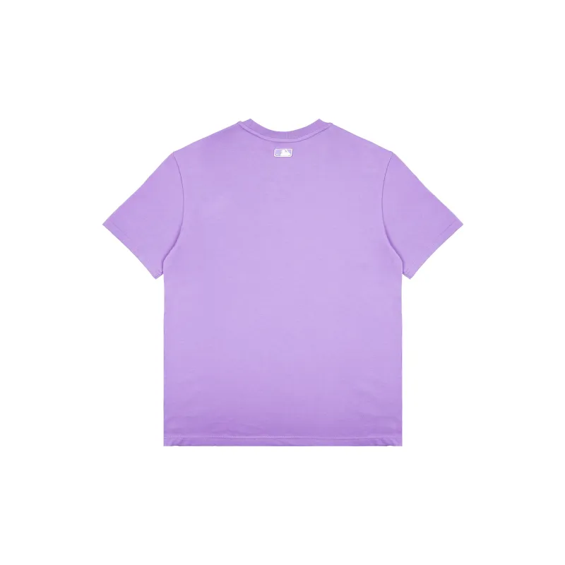 MLB Set in Sleeve T Shirt Unisex Purple-1