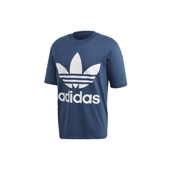 Adidas trefoil oversized tee online