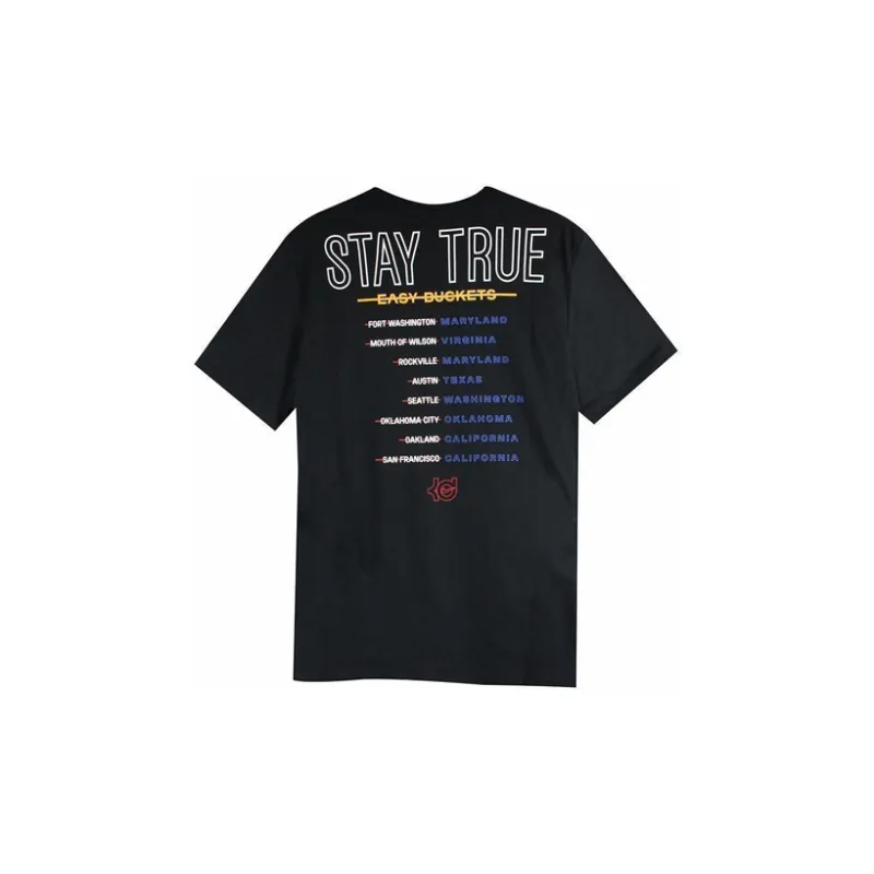Nike T Shirts Men Black-1