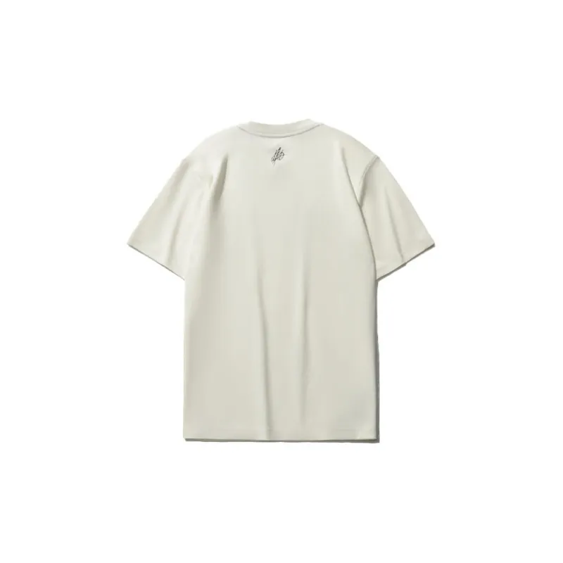 LiNing x Dft T Shirt Men's Ecru-1