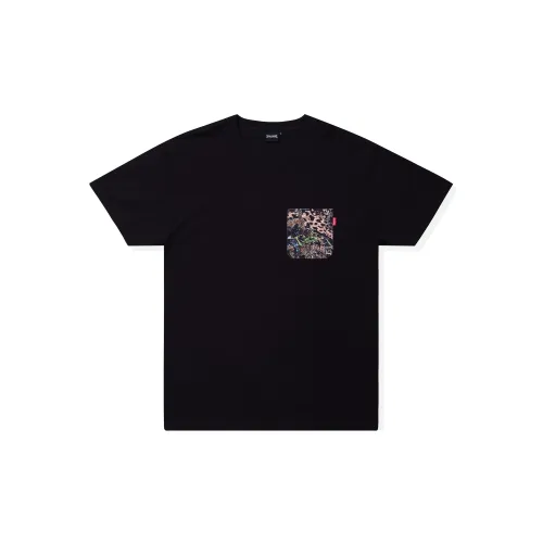 SPALDING T-Shirts Unisex Black