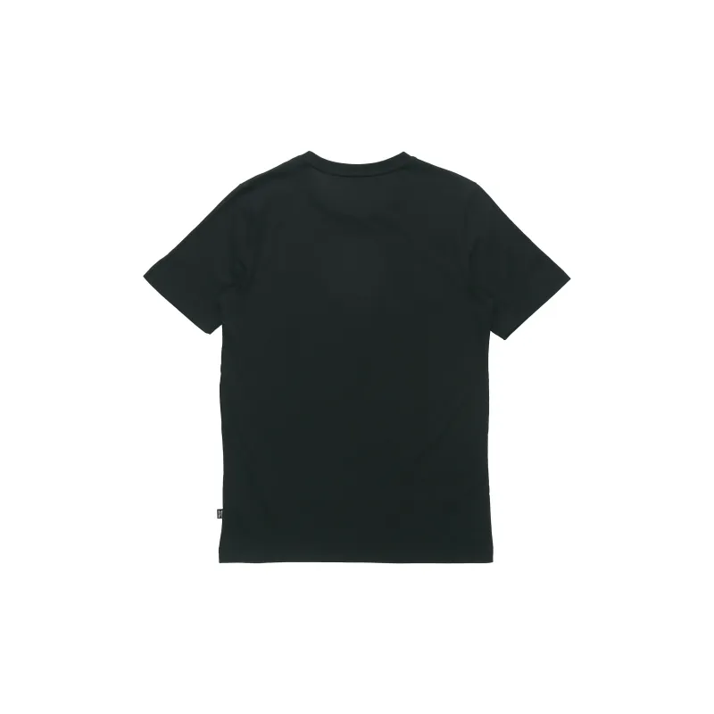 PUMA Set-in Sleeve T-Shirt Men's Black Gold-1