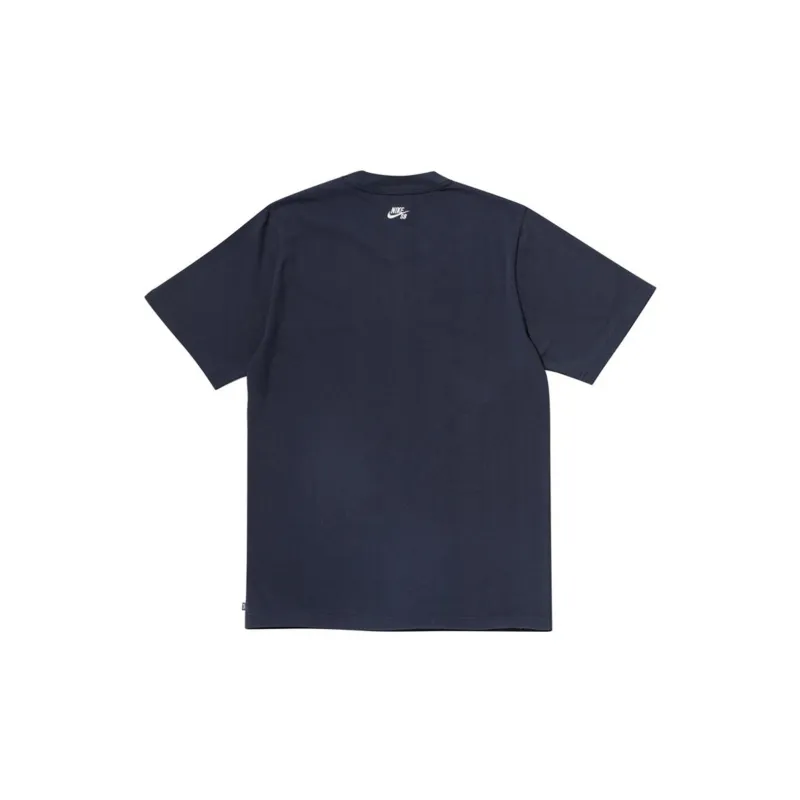 Nike SB Skateboard Dunk High X Concepts Tee Dark Blue-1