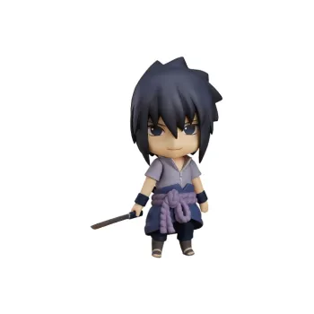 GSC Sasuke Uchiha Nendoroid No.707 Naruto Shippuden Reissued Version Chibi Figures 10cm