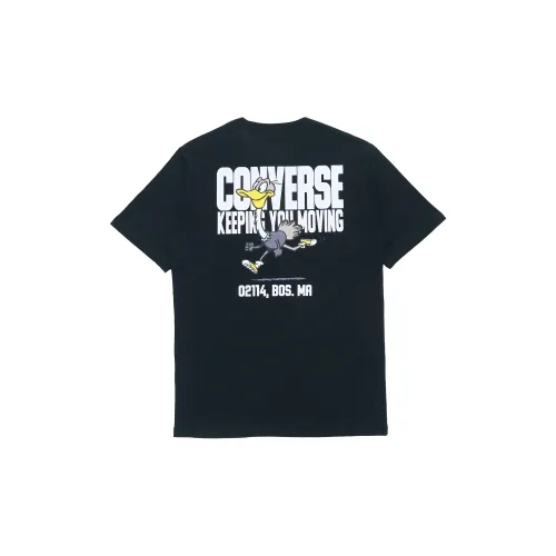 Converse Keep Moving T-Shirts Men Black