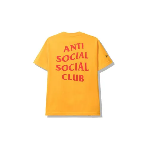 ANTI SOCIAL SOCIAL CLUB x DHL Printing Tee Unisex  Yellow