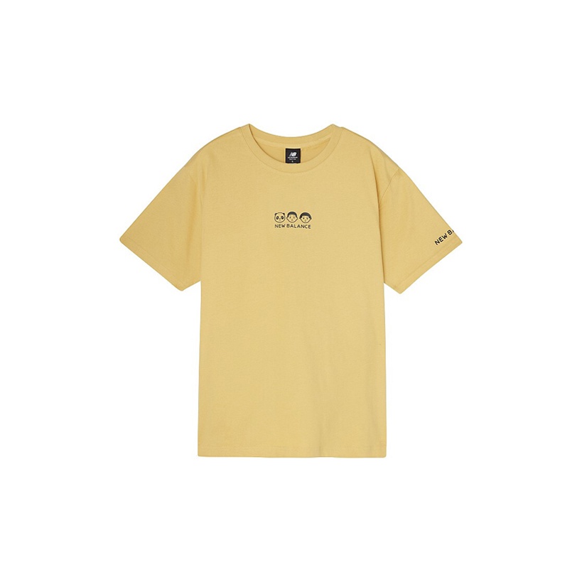 New Balance Noritake Collection T Shirts Unisex Ginger Yellow POIZON