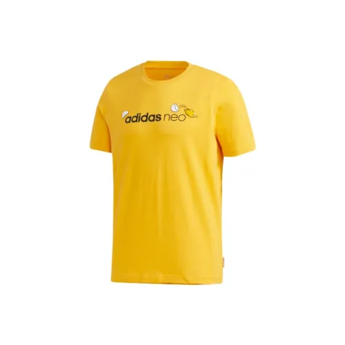 Adidas Neo T-Shirts Men Yellow