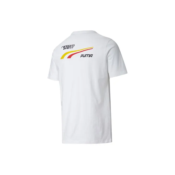 PUMA x Randomevent T Shirt Unisex White-1