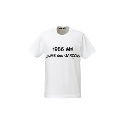 CDG T-Shirts Unisex White