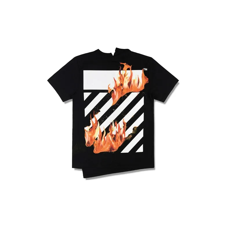 OFF WHITE SS19 T Shirt Men's Black-1
